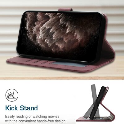 For Motorola Moto G Stylus 5G 2021 Card Wallet Leather Flip Stand Magnetic Case