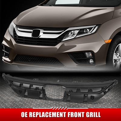 Для 18-20 Honda Odyssey Заводская черная передняя решетка радиатора с эмблемой