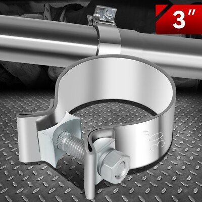 1Шт 3-х входная зажимная втулка выхлопной трубы узкополосного глушителя T409 из нержавеющей стали с 3 входами