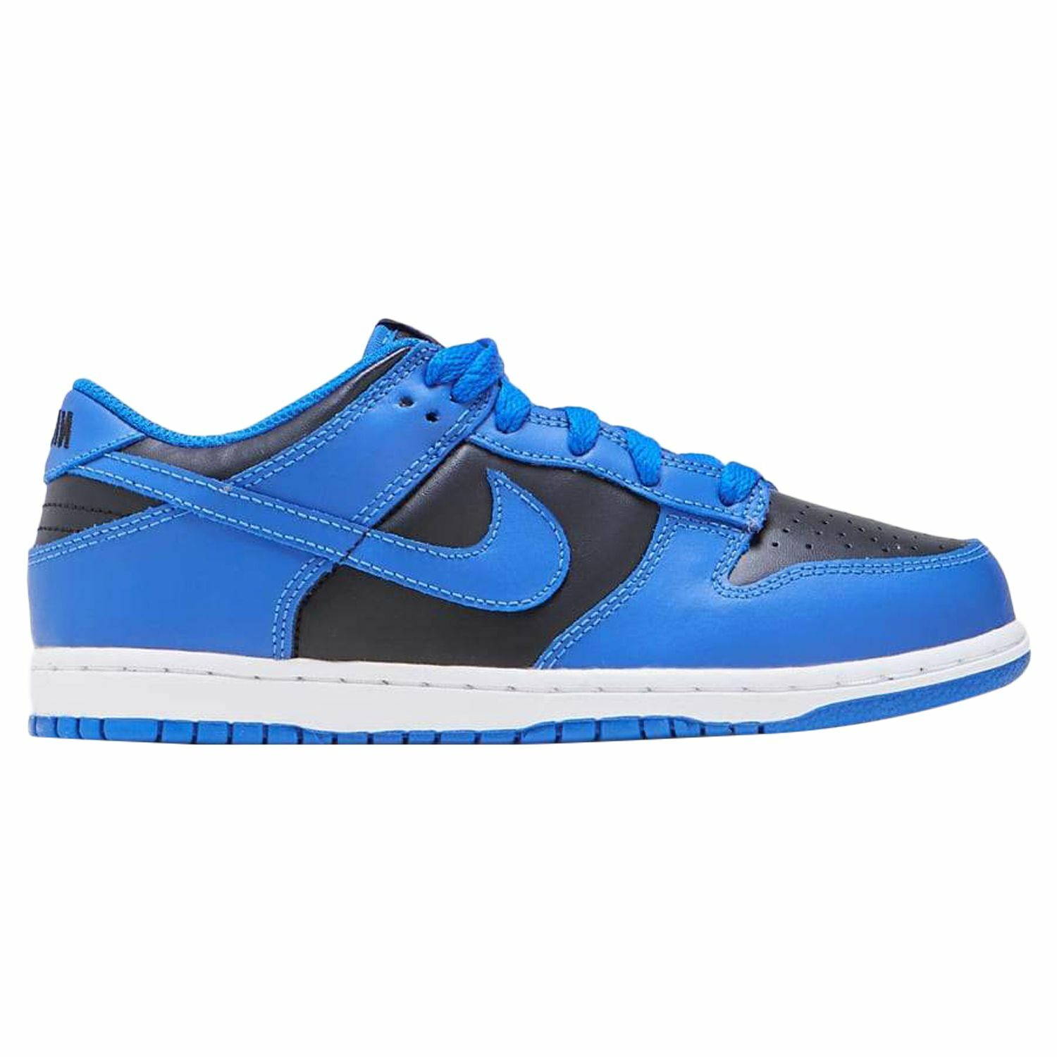 Детские кроссовки Nike Dunk Low PS Hyper Cobalt Blue Black CW1588-001 в стиле ретро для детей дошкольного возраста 1,5 лет