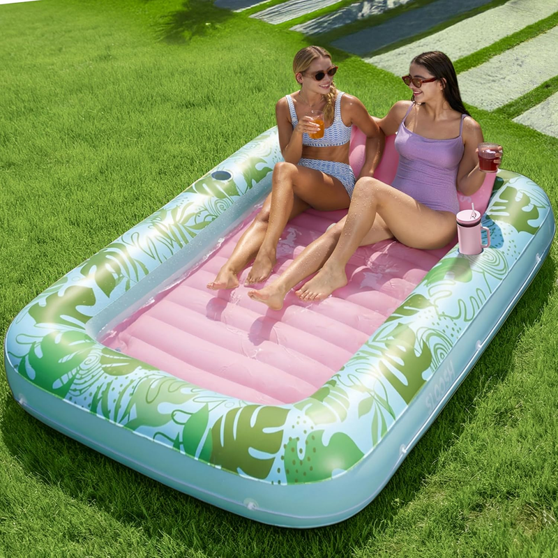 Inflatable Tanning Pool Lounger Float, 85