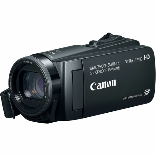 Canon Vixia HF W10 Waterproof Shockproof Video Camera Camcorder *HFW10