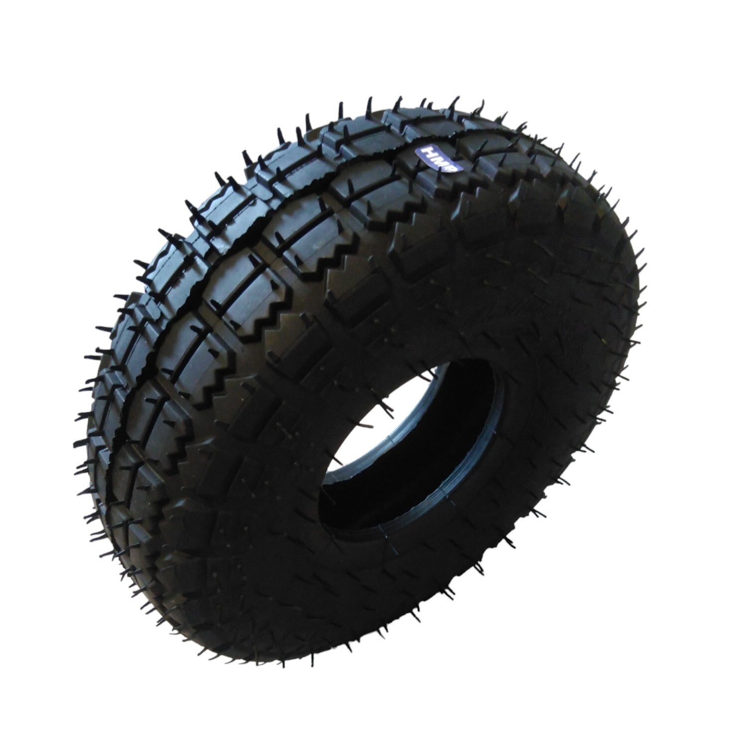 HMParts Reifen + Schlauch 9x3.50-4 - Für Mini Quad, Rasenmäher, 4-Zoll Felgen