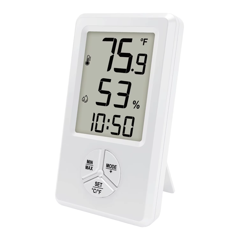 Digital Thermometer Hygrometer Indoor Room Thermometer Humidity Meter with Min M