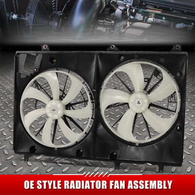 Для 08-13 Toyota Highlander 3,5-литровый двигатель OE Style Вентилятор охлаждения радиатора в сборе