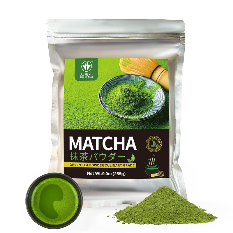 Matcha Green Tea Powder 15.3Oz/434G Starter Matcha Culinary Latte Cooking Baking