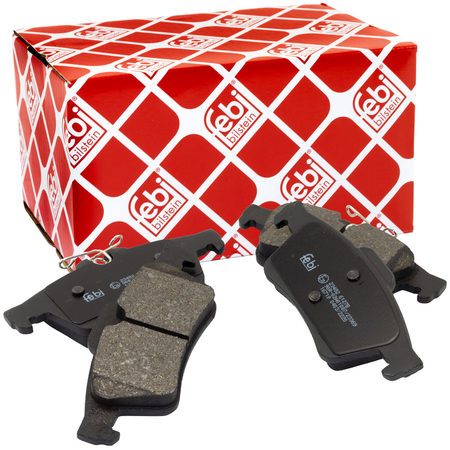 Bremsbeläge Bremsbelagsatz hinten FEBI 16718 für Ford Focus Mazda 3 5 Volvo C30