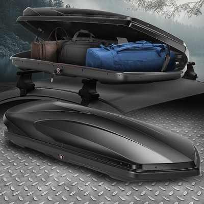 Универсальный глянцевый ящик для хранения грузов на крыше размером 13 футов 3 дюйма, Багажник с ключом