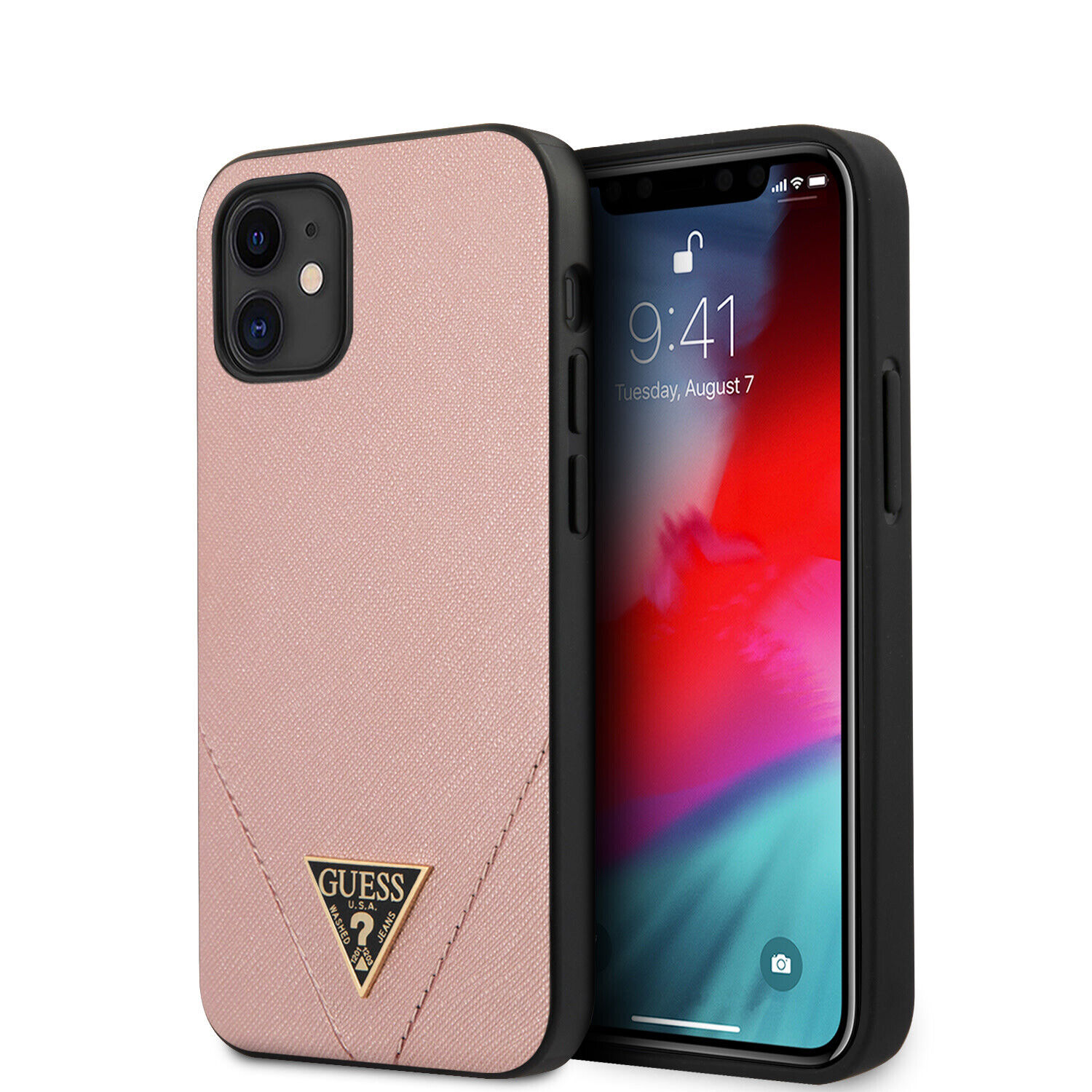 Guess Back Case for Apple iPhone 12 mini - Saffiano EAN 3700740480199 Guess Back Case for Apple iPhone 12 mini - Saffiano EAN 3700740480199