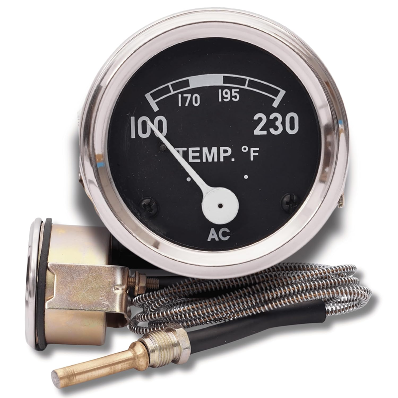Temperature Gauge 52Mm for Ford Tractor 2N 8N 9N NAA 601 701 801 901 2000 4000