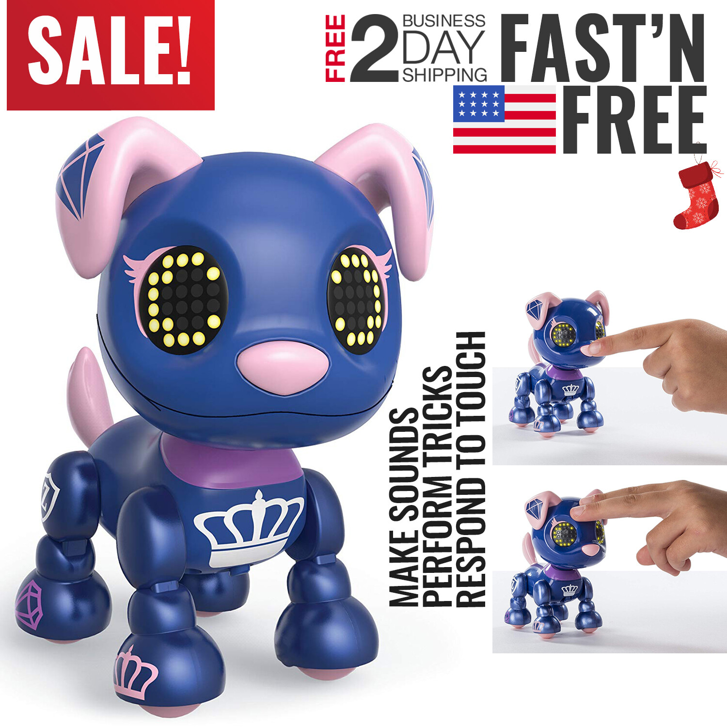 Toys & Hobbies Toys For Girls Kids Children Robot Dog Puppy For 3 4 5 6 7 8 9 10 Years Olds Age