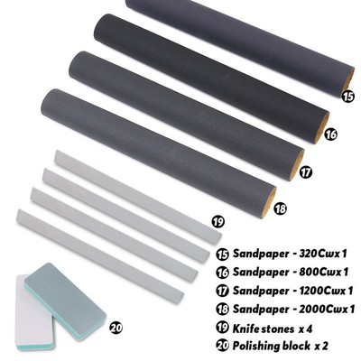 27Pcs Modeler Basic Tools Craft Set Hobby Building Tools Kit for Professional...