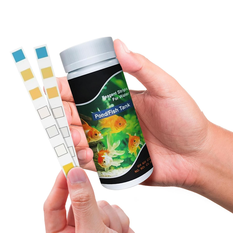 Aquarium Water Test Strips, Compatible with Swimming Pool, Freshwater 100 Strips