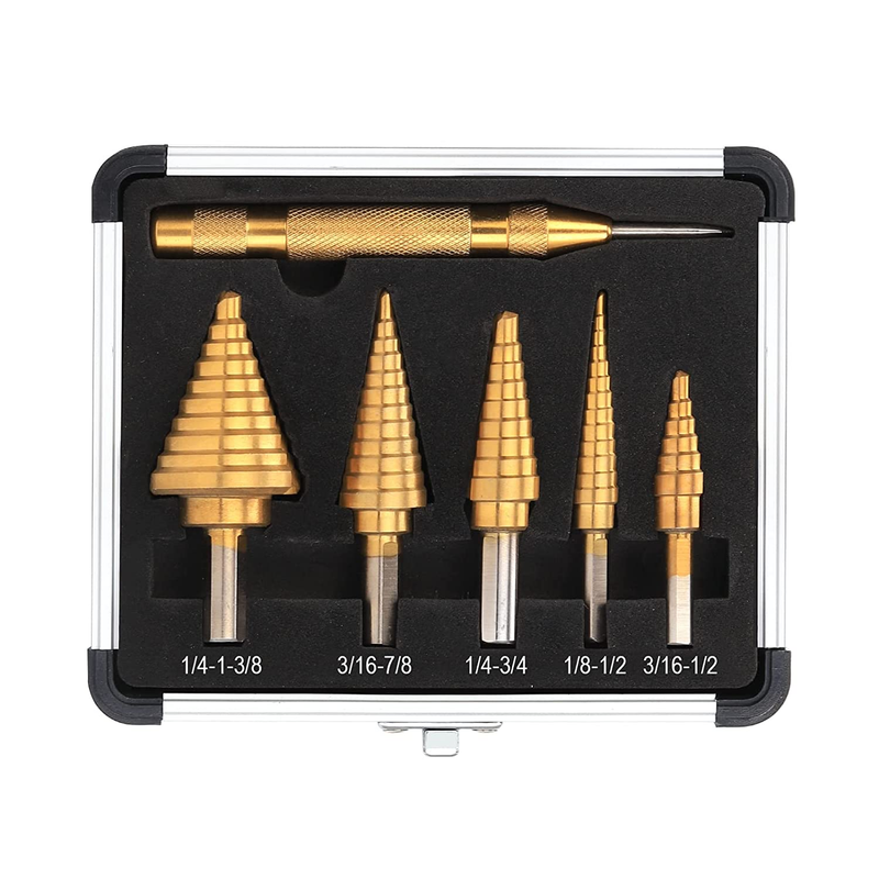 Stanley Bohrer-Set – 13-teilig, HSS-CNC, Mit Pilotspitze, Für Metall & Holz