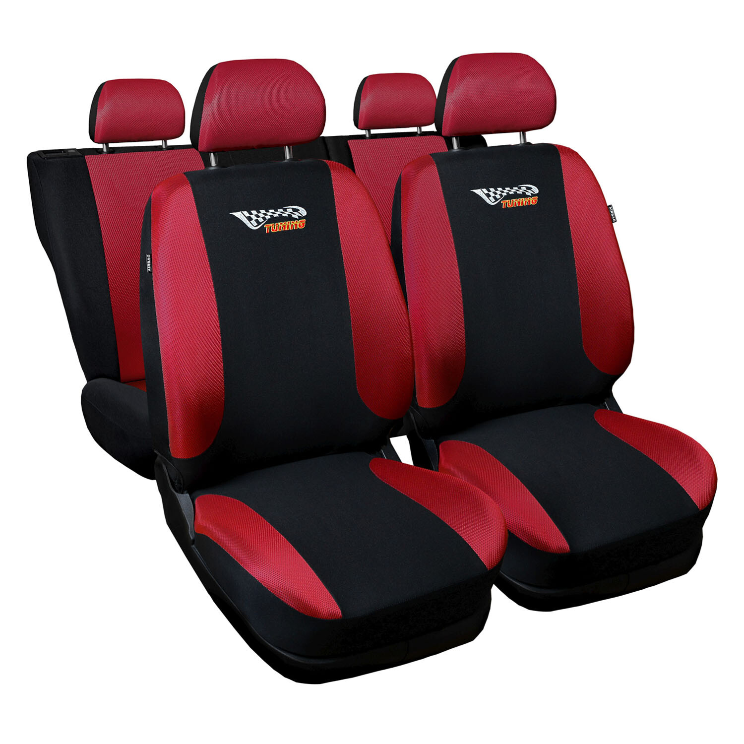 Mitsubishi Space Star Universal Rot Sitzbezüge Sitzbezug Auto Schonbezüge Tuning