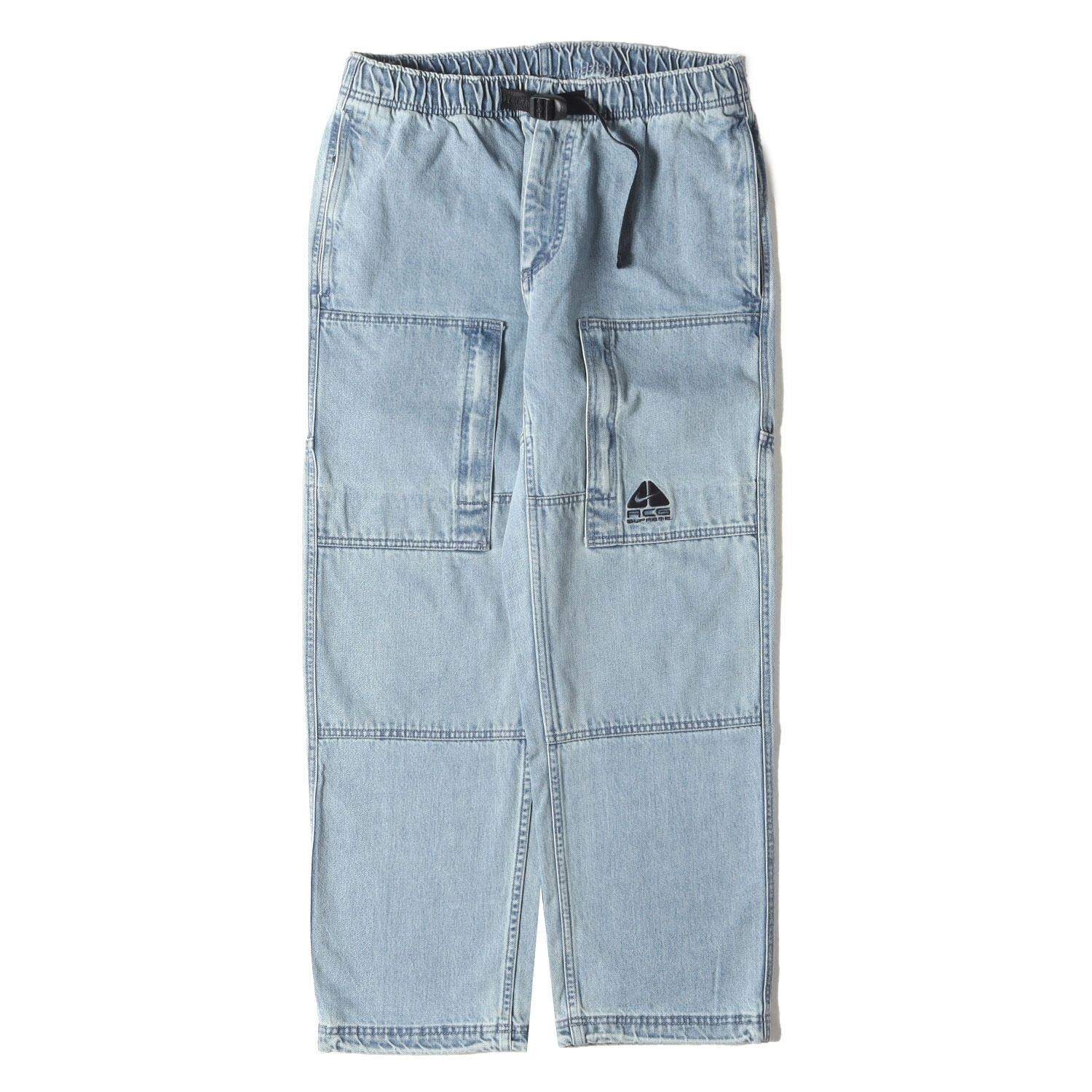 Supreme × Nike ACG Belted Denim Pant Supreme Nike ACG Belted Denim Pant Black Men's - FW22 - US