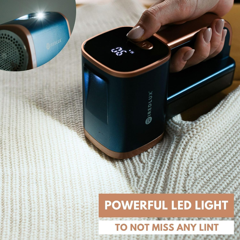 Electric Lint Remover - Rechargeable Fabric Shaver for Clothes & Couch - Adjusta