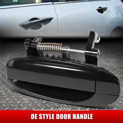 ДЛЯ 04-06 ШЕВРОЛЕ АВЕО СЕДАН ЧЕРНАЯ ГЛАДКАЯ НАРУЖНАЯ РУЧКА ЗАДНЕЙ ЛЕВОЙ ДВЕРИ СО СТОРОНЫ ВОДИТЕЛЯ