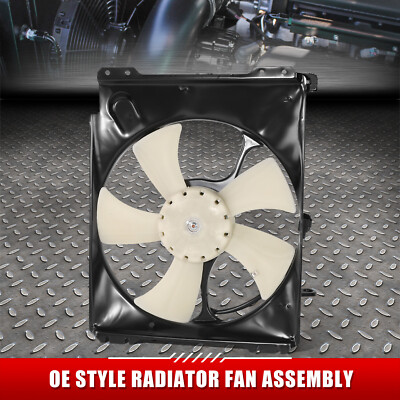 Для 98 Subaru Forester 2.5L H4 Двигатель OE в стиле OE Вентилятор охлаждения радиатора в сборе