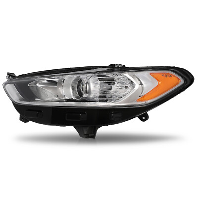 For 2013 2014 2015 2016 Ford Fusion Halogen Left Driver Side Headlight Lamp
