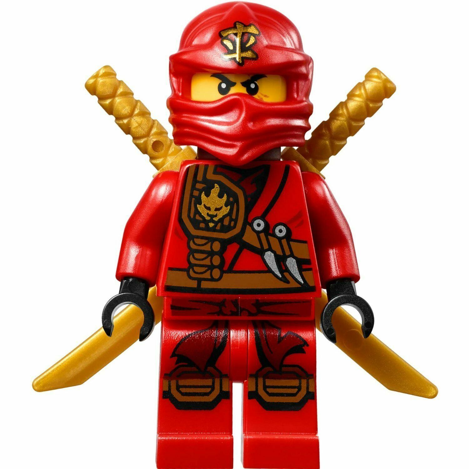 ニシコリ ジュンジ アクスタ LEGO® Ninjago™ Minifigure Kai Zukin Robes Dual Gold Swords