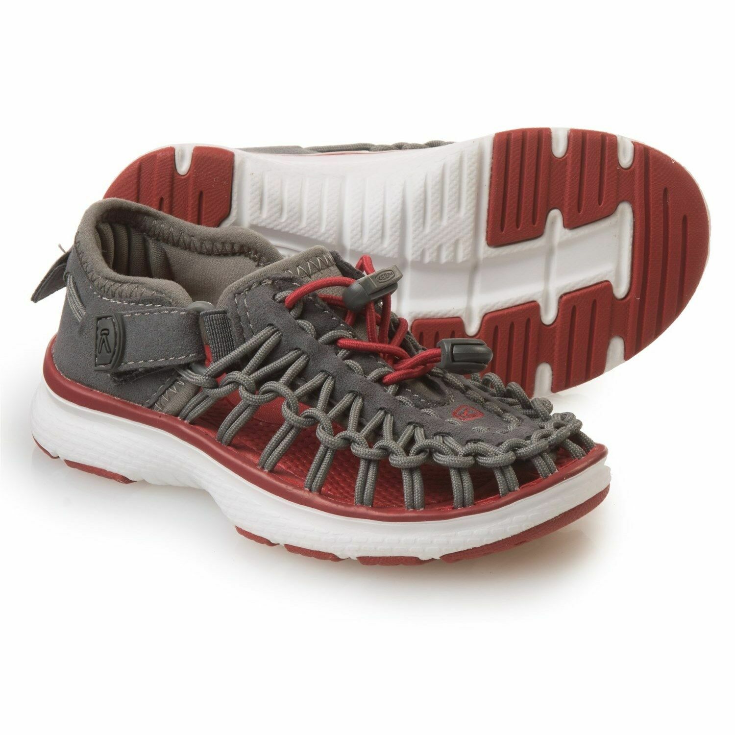【KEEN】UNEEK 3C GLACIER GRAY/NEUTRAL GRAY Men's KEEN Uneek Size US 8 Waterproof Activewear Hiking Gray