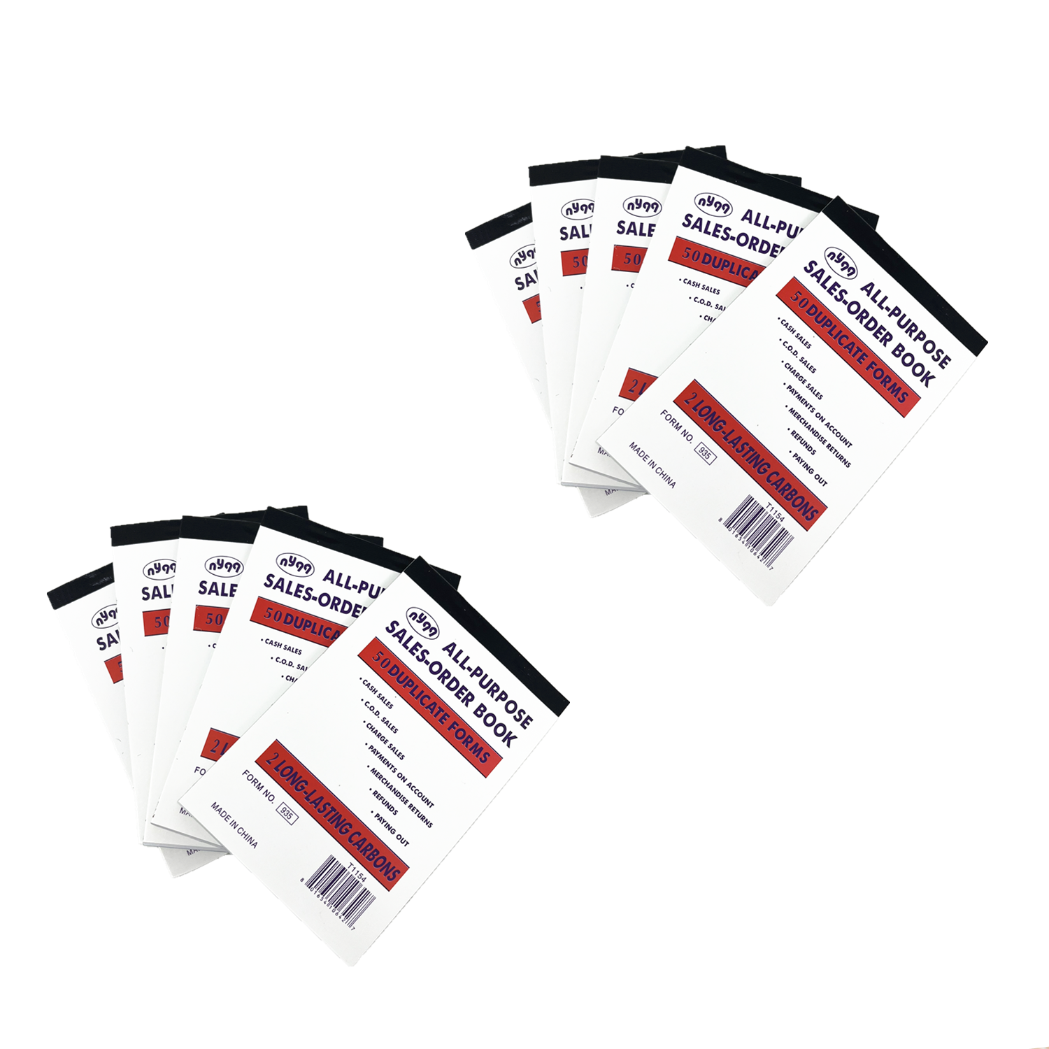 20Pack All Purpose Sales Book Order Receipt Invoice Carbonless Copy 4.25" X 6.5"