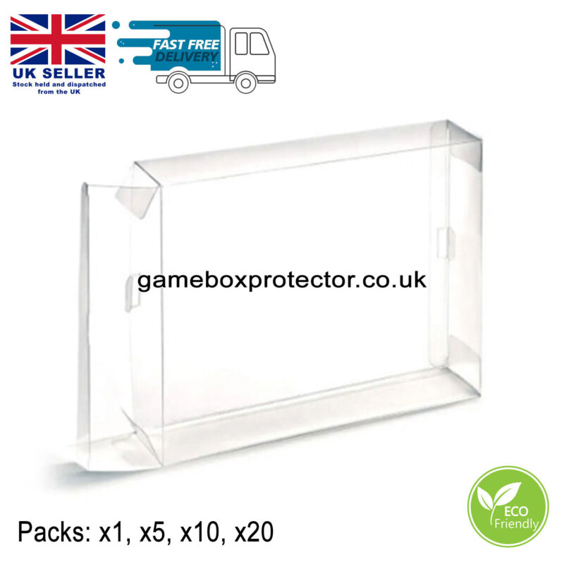 Dvd (Pal) Game Box Protector Display Cases