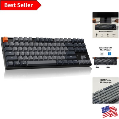 K8 Tenkeyless Wireless Mechanical Keyboard   Gateron Brown Switch, Mac & Wind...