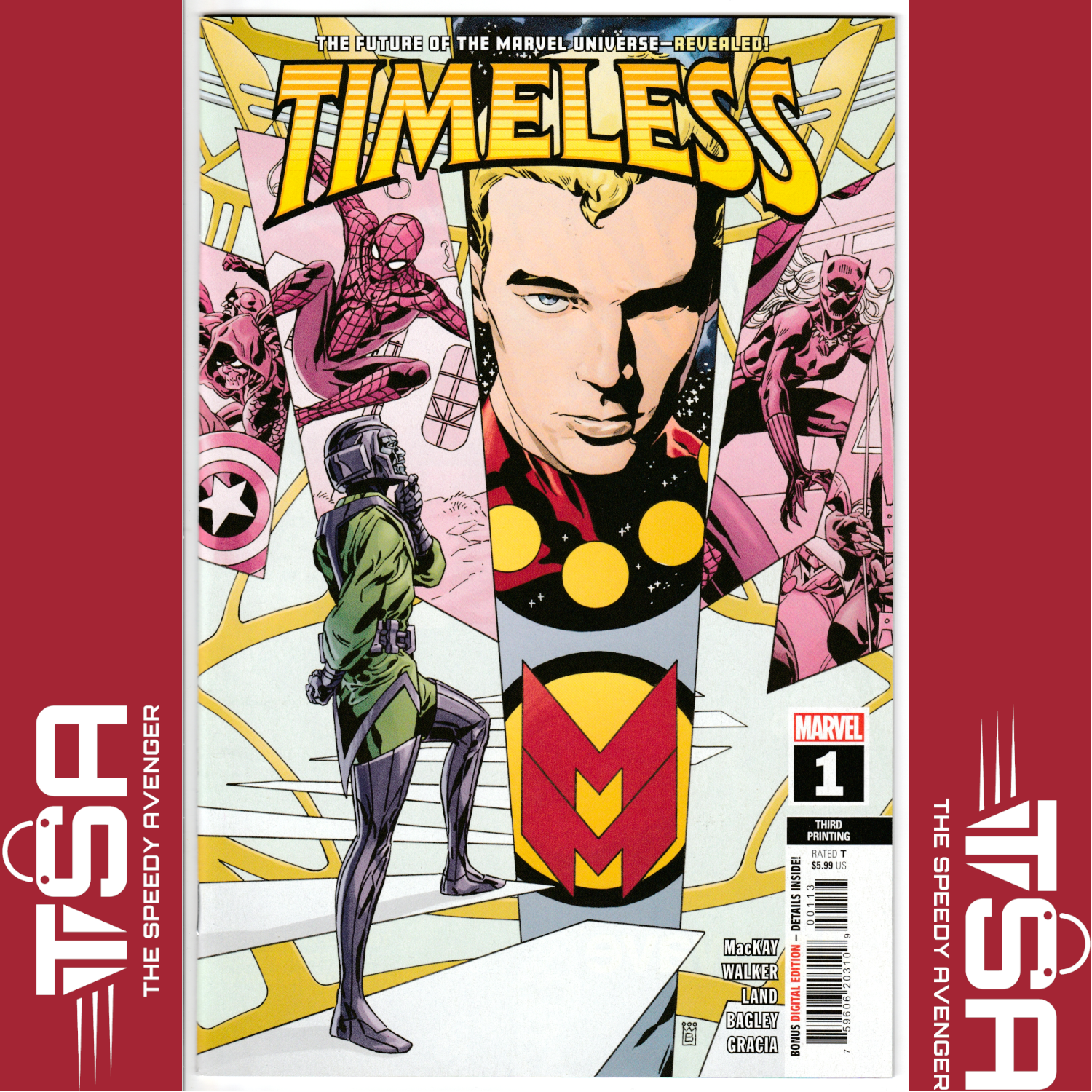 TIMELESS #1 Third (3rd) Printing Mark Buckingham Variant Kang The Conqueror‼️