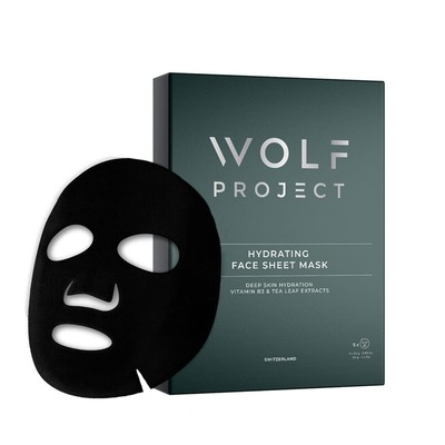 Wolf Project Deep Pore Cleansing Oil Control Hydrating Face Mask 5pk - NEW