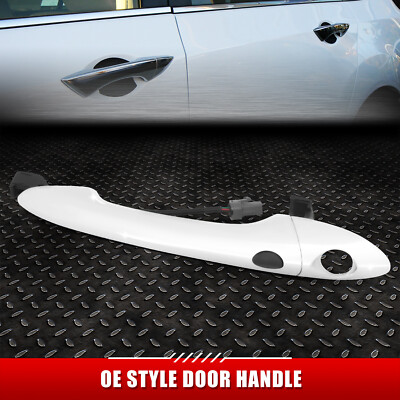 Для 09-14 Sonata Передняя левая наружная дверная ручка со стороны водителя с замочной скважиной и функцией Smart Entry