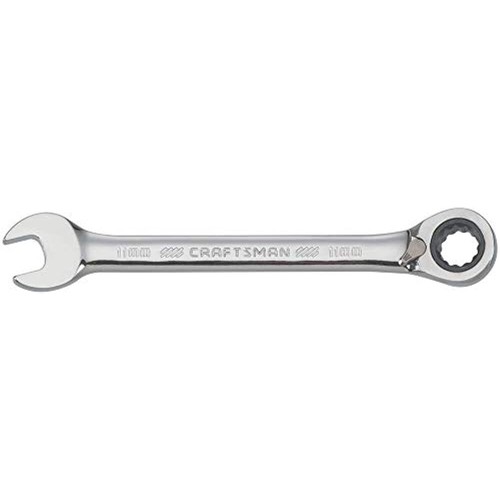 CRAFTSMAN Ratcheting Wrench, Metric, Reversible, 11mm, 72