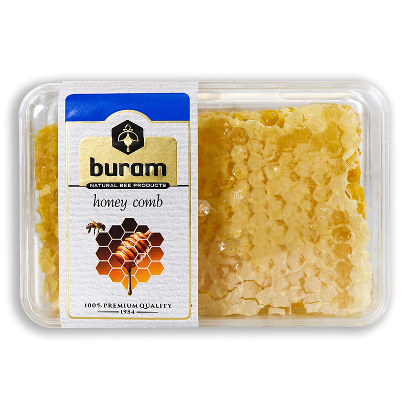 Buram 100% Pure, All-Natural, Gourmet Raw Honeycomb, No Additives, No Preservati