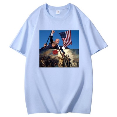 Arrested Shot Still Fighting Make America Great Again T-Shirt