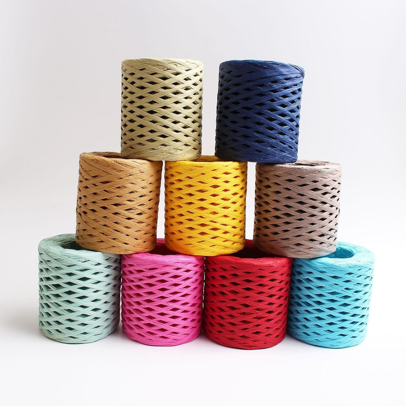 Ribbon For Gift Wrapping Ribbon, Raffia Natural Ribbon Bulk