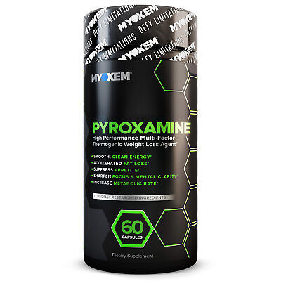 PYROXAMINE Top Rated BEST Fat Burner Weight Loss Diet Pill Supplement Burn (Best Rated Weight Loss Pills)
