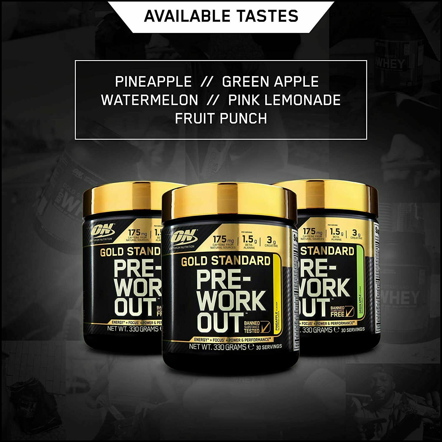 Optimum Nutrition Gold Standard Pre Workout 30 Servings