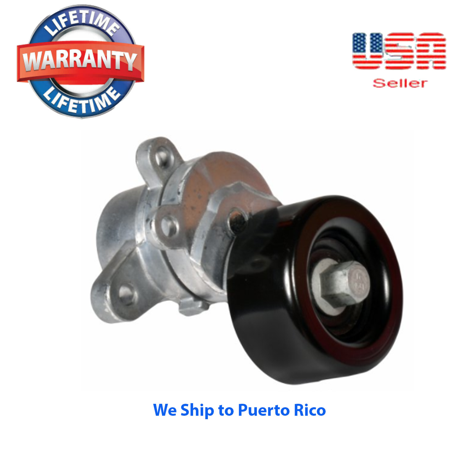 Serpentine Belt Tensioner with Pulley For Nissan Altima Sentra