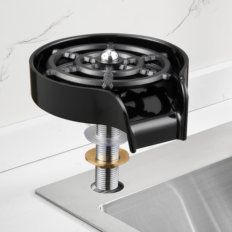 Glass Rinser,Cool Kitchen Gadgets,Kitchen Faucet Bottle Washer,Kitchen Sink Glas