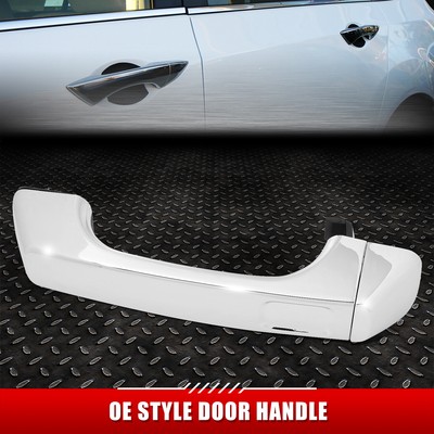 ДЛЯ 06-10 HUMMER H3 ХРОМИРОВАННАЯ НАРУЖНАЯ РУЧКА ДЛЯ ПЕРЕДНЕЙ/ЗАДНЕЙ ЛЕВОЙ/ПРАВОЙ БОКОВОЙ ДВЕРИ