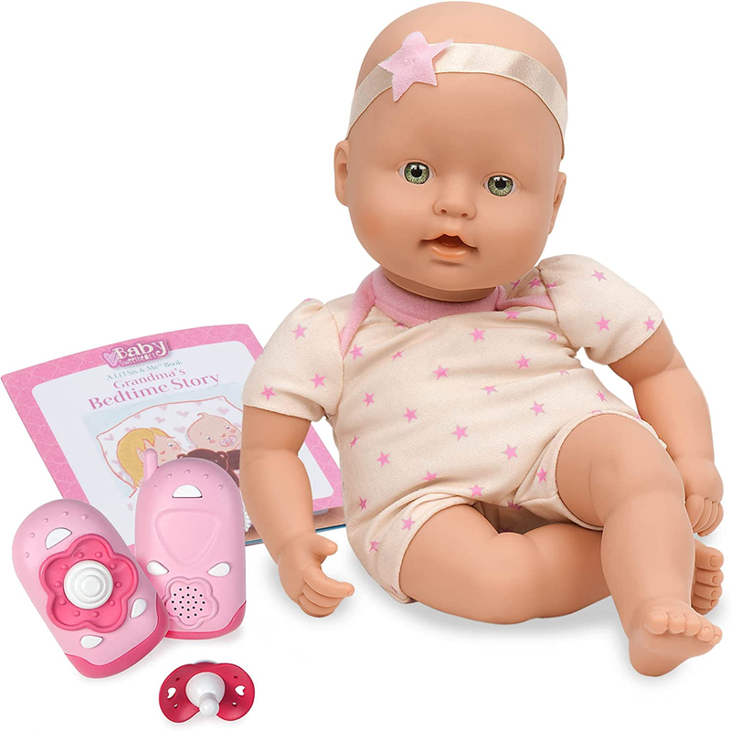 Baby Sweetheart by Battat &ndash; Bed Time 12-Inch Soft-Body Newborn Baby Doll with Ea