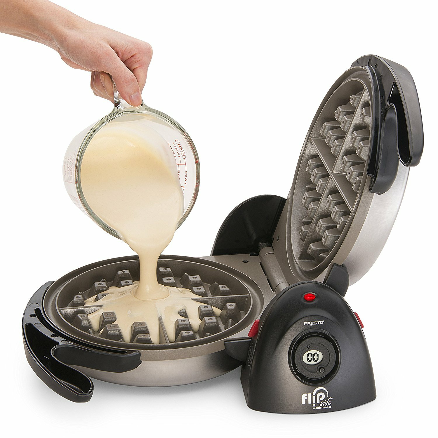 Round Flipside Belgian Waffle Maker