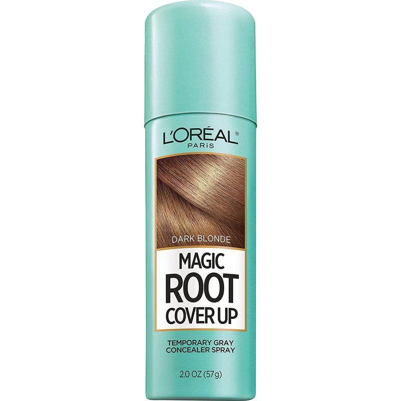 L'Oreal Paris Magic Root Cover up Gray Concealer Spray Dark Blonde 2 Oz.(Packagi