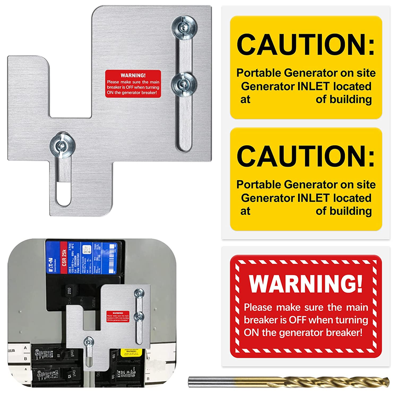 Generator Interlock Kit for Eaton Cutler Hammer BR Series Pa