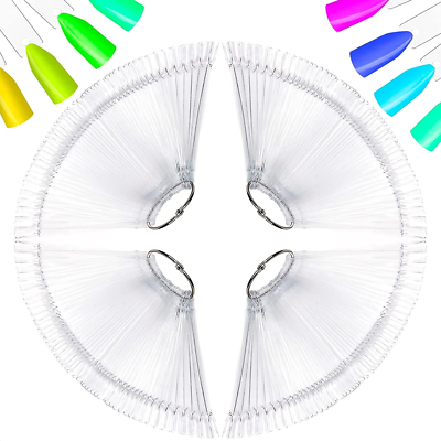 200 Tips Nail Polish Swatch Sticks Nails Art Display Nail Swatch