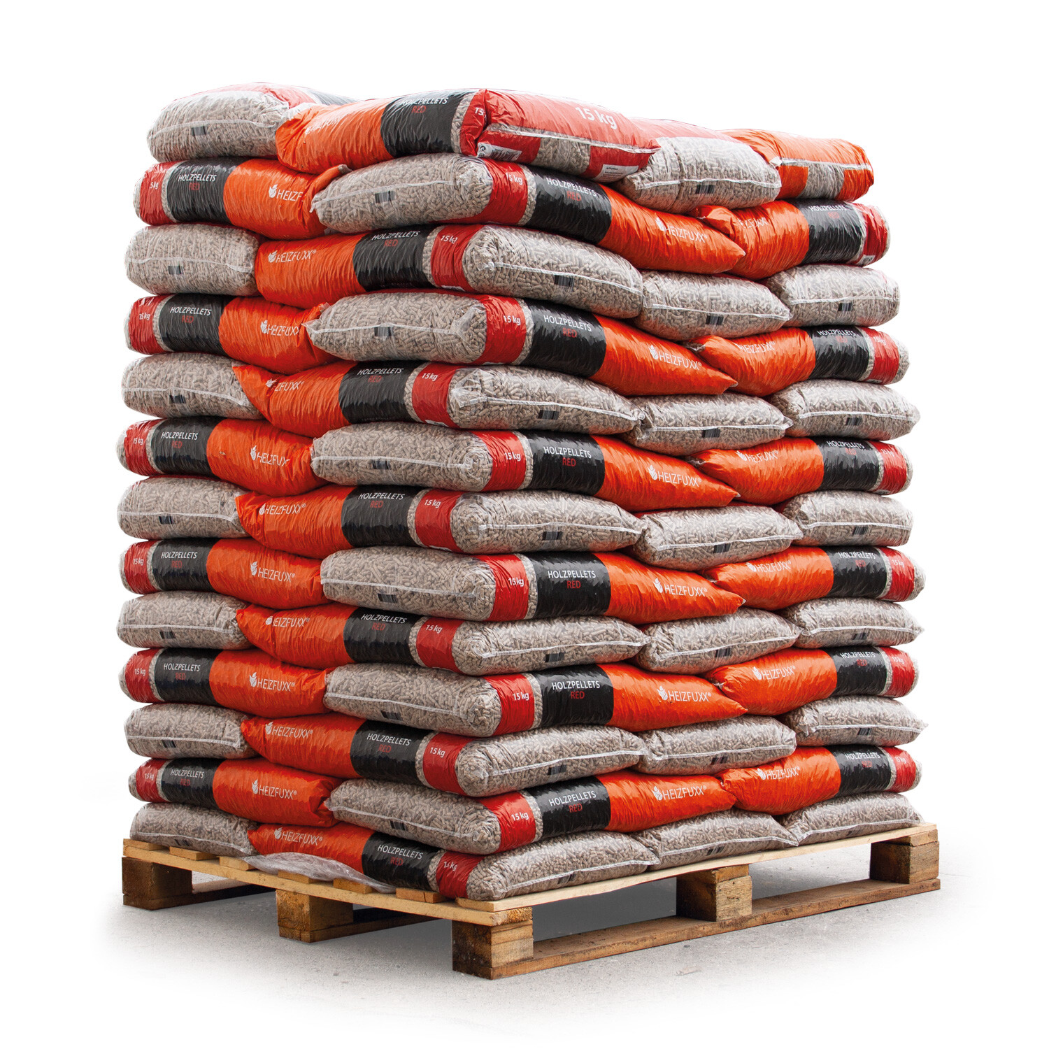 Holzpellets Hartholz Pellet Buche Öko Sackware 6mm 15kg x 65 Sack 975kg