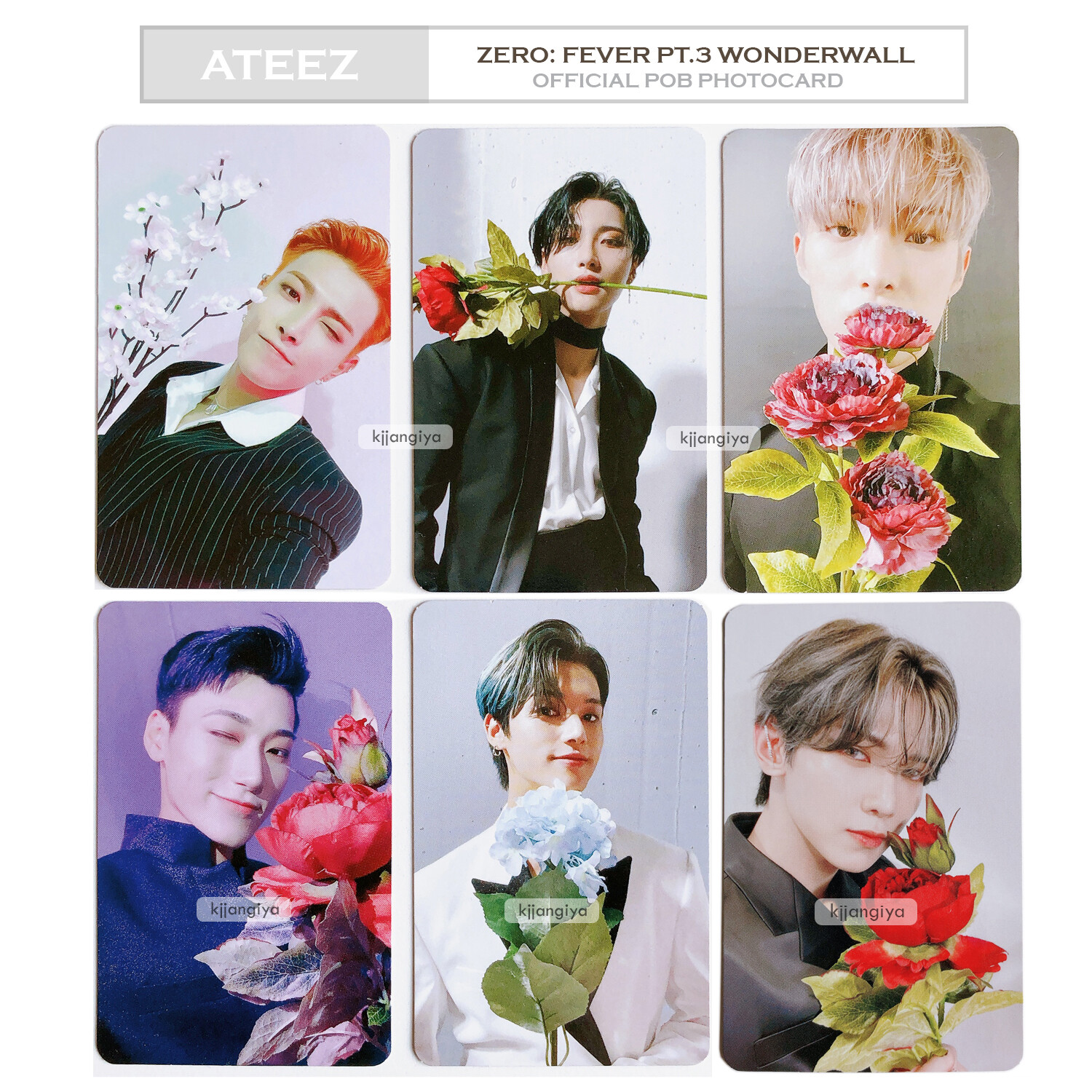 ATEEZ Zero: Fever Part.3 Wonderwall 1.0 Official Photocard ATEEZ Zero: Fever Part.3 Wonderwall 1.0 Official Photocard