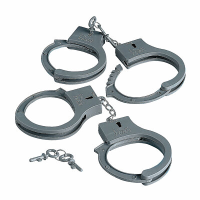 手錠　HANDCUFF 鍵付き 金属製　日本製　当時物　コスプレ　コレクション Amazon.co.jp: Fengek メタル手錠 鍵付き 2個 コスプレ 警察用