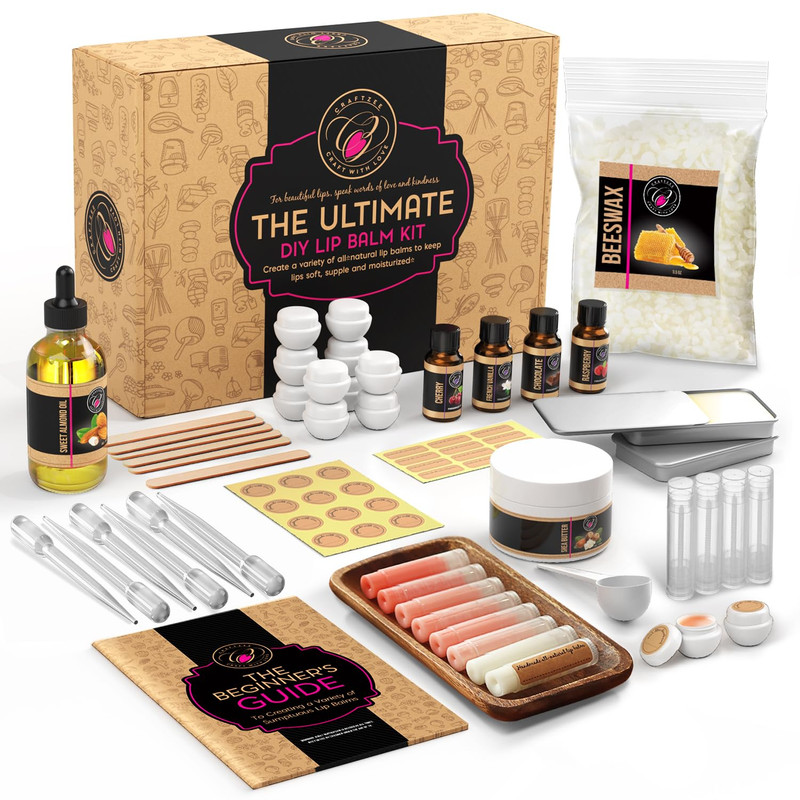 Lip Balm Making Kit - DIY Lip Gloss Kit with